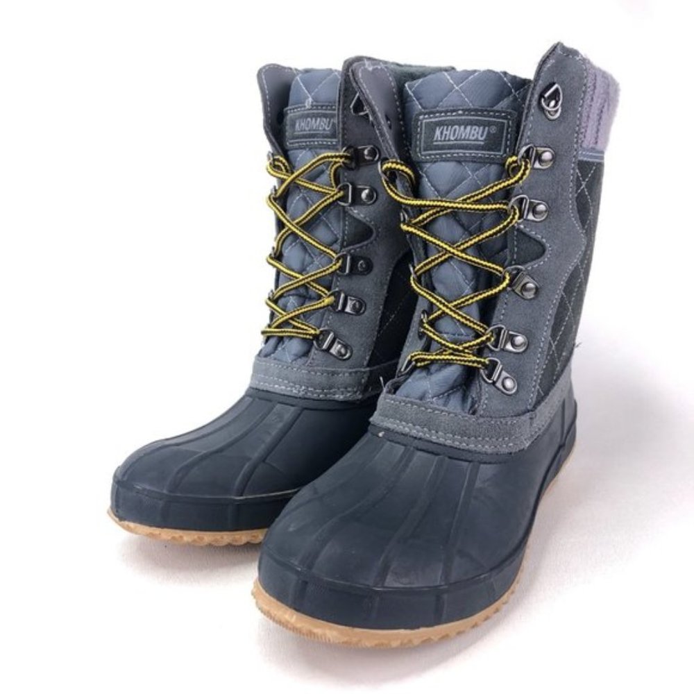 Khombu Cindy Duck Boots Size 8, worn once!